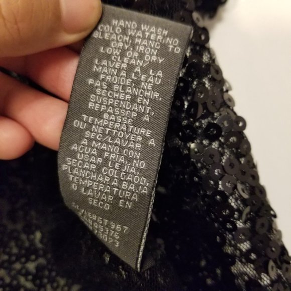 Sequin Black Shrug Cover Up Suzy Shier - Picture 7 of 8